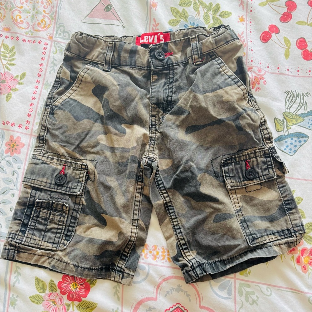 Levi's Kids Camo Cargo Shorts